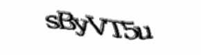 Security check image, please type the characters shown